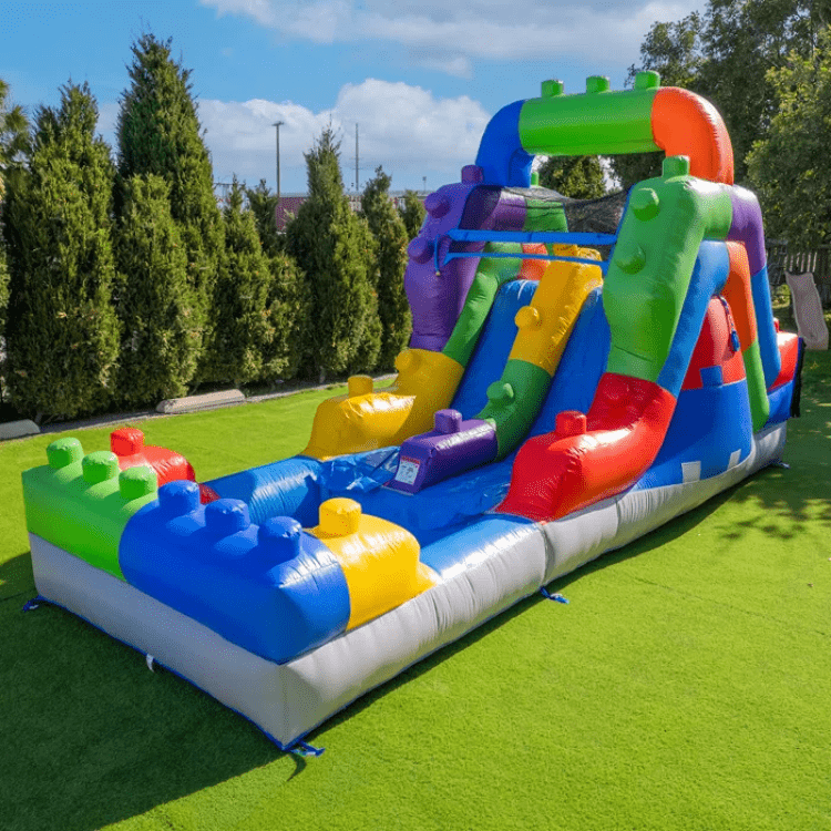 12' Block Party Dual Lane Slide